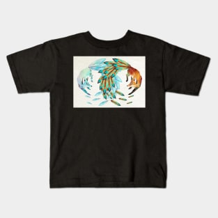 two foxes Kids T-Shirt